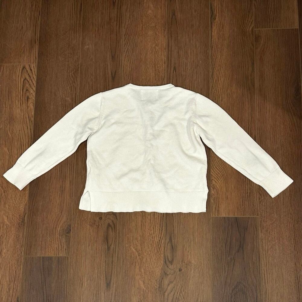 ZARA Girls Ivory Cardigan 6x - Picture 3 of 10